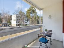 Lasitettu parveke
