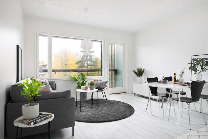 Kerrostalo, 1h+avok, 30 m², Kauklahti - View 4