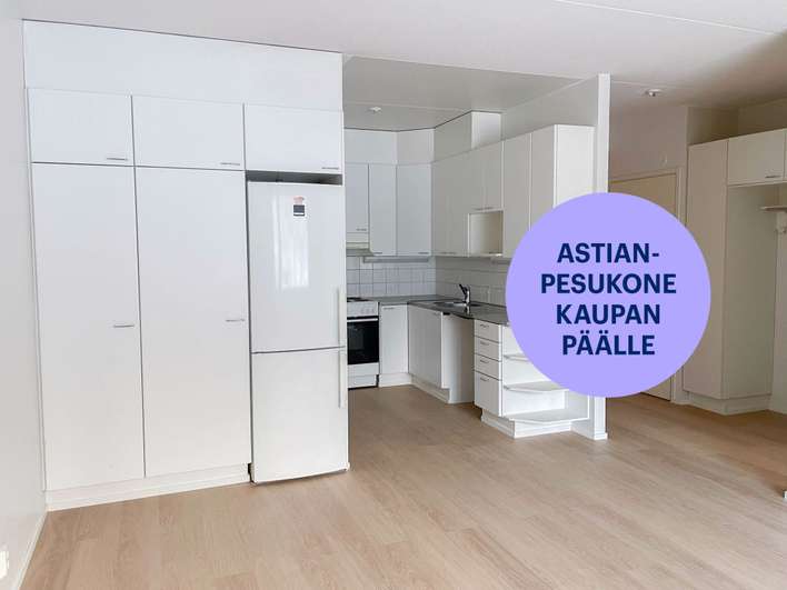 Kerrostalo, 2H+KK+S, 51 m², Ymmersta