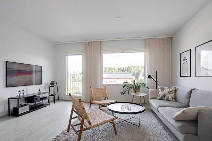 Rivitalo, 3h, k, rt, kph, s, wc, vh, ulkovarasto, piha, 73,5 m², Nupuri – pohled 4