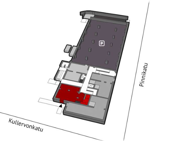 Liiketila, 59,5 m², Kaleva - Näkymä 3