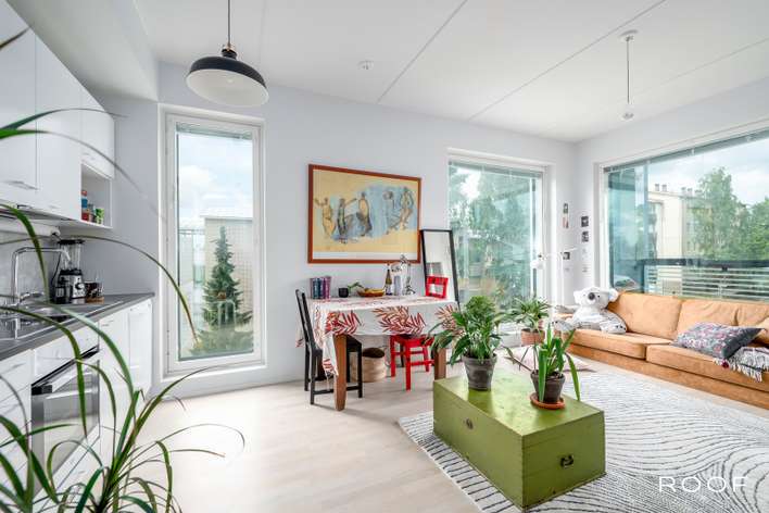 Kerrostalo, 2h, avok, kph, las. parveke, 35 m², Pöytäalho, Järvenpää
