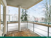 Avarat näkymät parvekkeelta