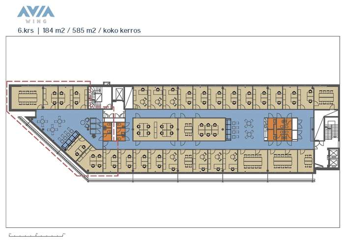 Liiketila, 585 m², Lentokenttä - Näkymä 2
