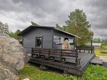 Saunarakennus/ Bastubyggnaden