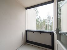 Lasitettu parveke