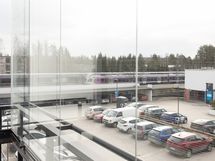 Lasitettua parveketta