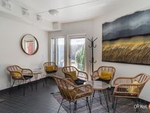 Taloyhtiön sauna 1. kerroksessa