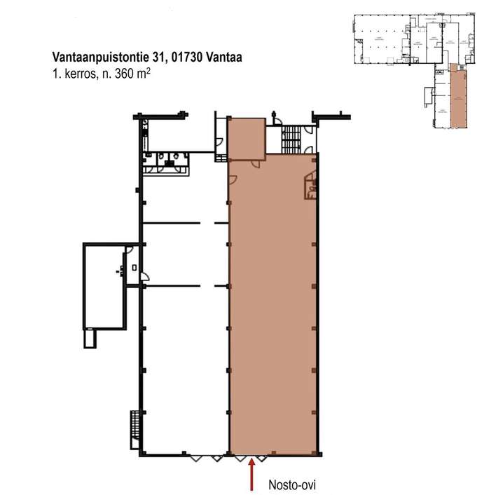 Liiketila, 360 m², Piispankylä - Näkymä 4