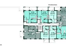 Tampereen Vieno - 6. kerroksen kerrospohja