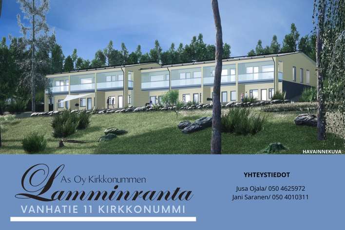 Rivitalo, 4h + k + s + p, 97,5 m², Veikkola, Kirkkonummi