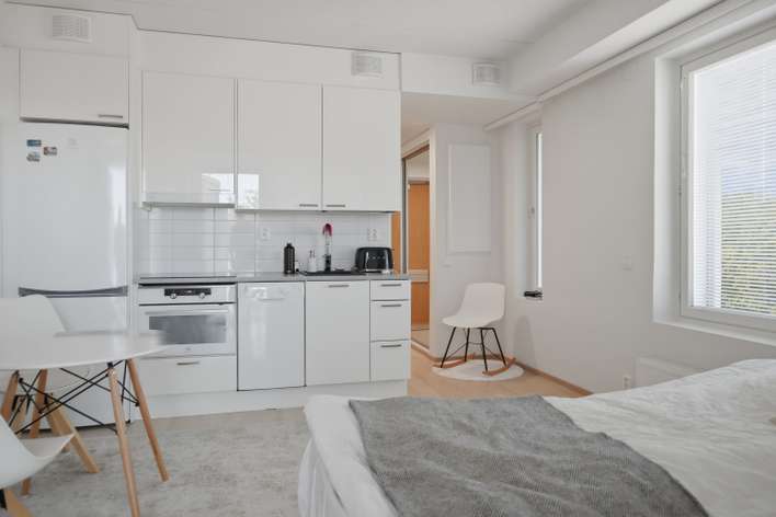 Kerrostalo, 1h + k + lasitettu parveke + oma tontti, 28 m², Finnoo – pohled 4