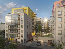 Asunto Oy Espoon Säterinpuisto julkisivu