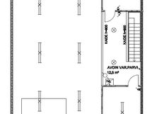2. krs pohjakuva (kuvasta poiketen rakennettu isompi avoparvi)