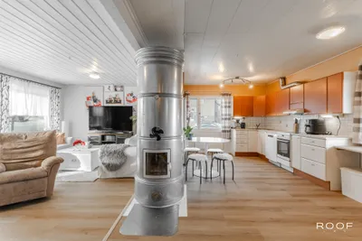 Omakotitalo, 5h, k, 2kph/wc, puusauna, kellaritiloja, autotalli, 92/244 m², Karjaa - View 4