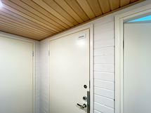 Taloyhtiön saunassa saat makoisat löylyt.