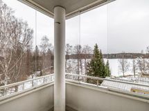 lasitettu parveke