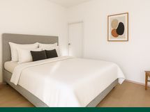 Alkovi, käynti vaatehuoneeseen