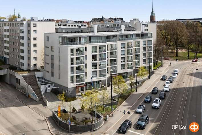 Kerrostalo, 3h+k+s+erill.wc (yj. 3h+k+s), 107 m², Punavuori, Helsinki