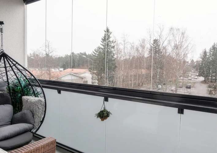 Kerrostalo, 2h + p+K+kph+vh, 59,5 m², Hanko - Näkymä 2