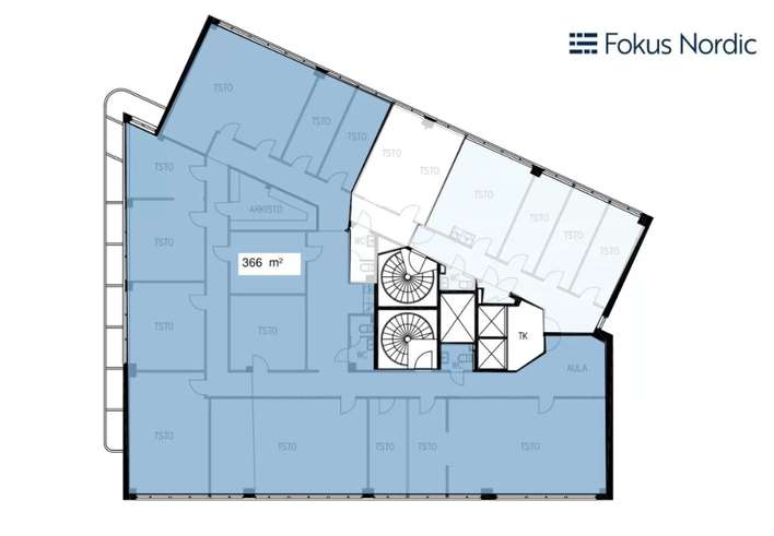 Liiketila, 366 m², Pukinmäki - Näkymä 2