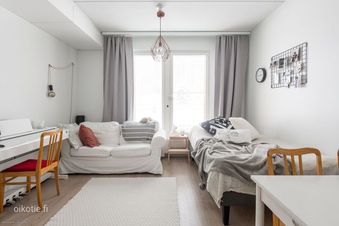 Kerrostalo, 1h + kph + ransk. parveke, 26 m², Palokka, Jyväskylä