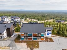 Ilmakuvaa Ylläsjärven suuntaan