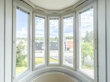 Näkymä ikkunasta.