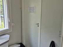 Käynti vaatehuoneeseen