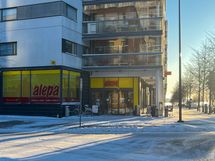 Lähikauppa Alepa vain kivenheiton päässä.