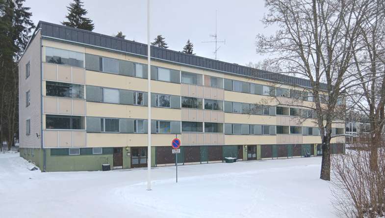 Kerrostalo, 2h + k + parveke, 55 m², Sienimäki, Imatra