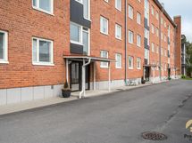 Taloyhtiön pihaa