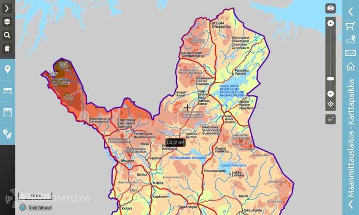 Tontti, 5 000 m², Pokka