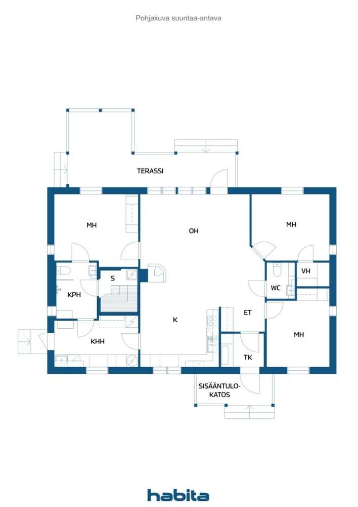 Omakotitalo, 114 m², Tervo - Näkymä 2