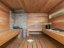 Iso sauna ja puukiuas