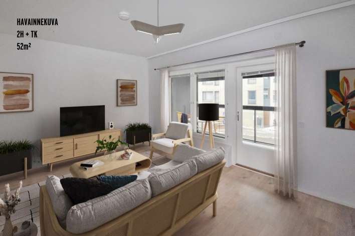 Kerrostalo, 3h+k+khh, 76 m², Kruunuvuori, Helsinki
