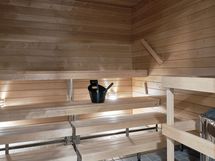 Siveltimen C-talossa sijaitsevan saunaosaston sauna
