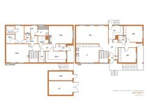 Keittiöstä purettu kalusteet