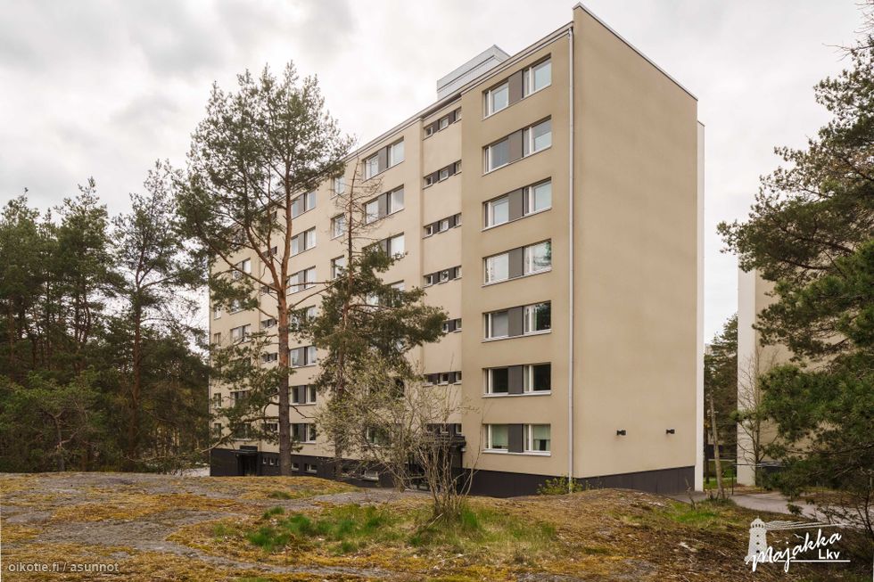 Koti metsän laidalla