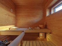 puhtoinen, ikkunallinen sauna
