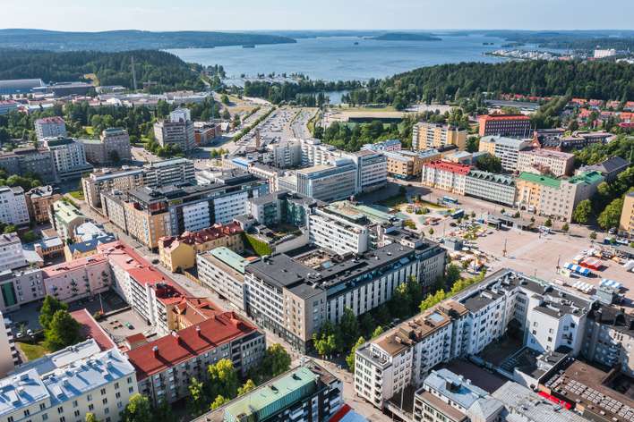 Kerrostalo, 2h,k,kph,2xrp, 38,5 m², Keskusta - Näkymä 3
