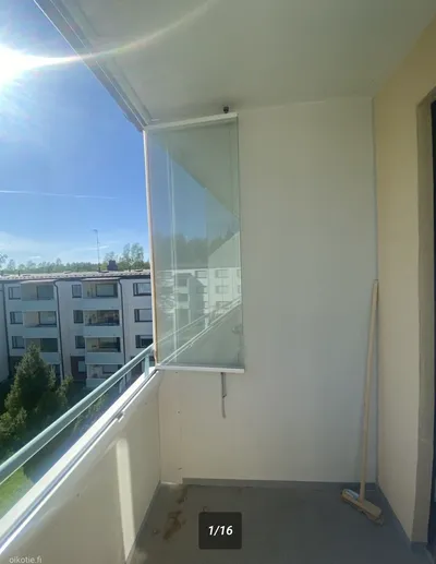 Kerrostalo, 1h + k + parveke/terassi, 31 m², Palokka
