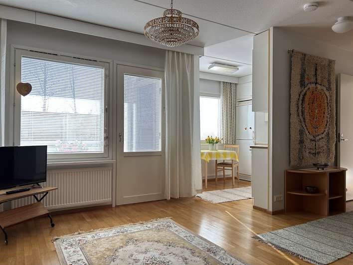 Kerrostalo, 2 + k + kh/wc + s + p, 46 m², Hartola - Näkymä 2