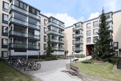 Kerrostalo, 1 h + kt + ph + vh + s, 43,5 m², Kupittaa