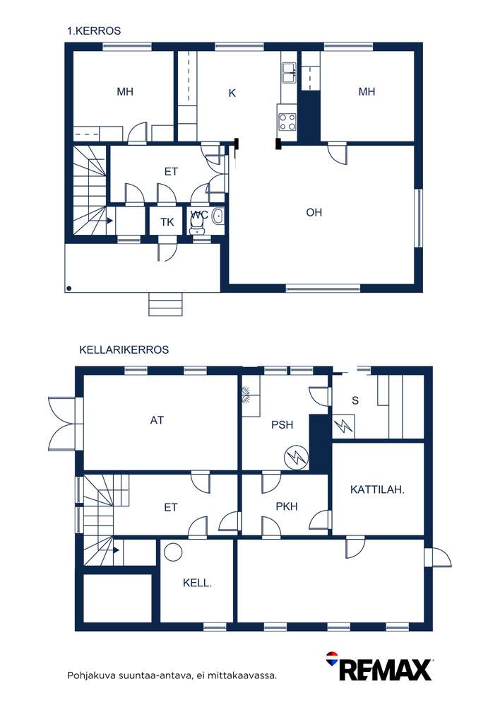 Omakotitalo, 3-4h,k,kph,s,var.tek.tila.at., 75,5/179,5 m², Kausala - Näkymä 2