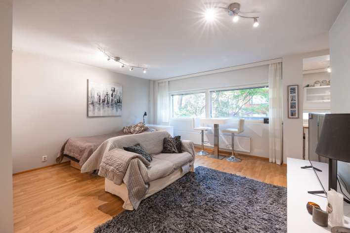 Kerrostalo, 1h+kk+kph+parveke, 36 m², Punavuori – pohled 3