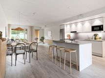 Virtuaalisesti kalustettu valokuva asunnosta C 51