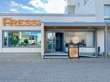 Kuntosali A-talon katutasokerroksessa