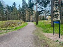 Keskuspuiston mahtavat ulkoilureitit Ruskeasuon kupeessa.