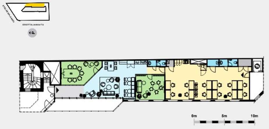 Liiketila, 195 m², Kaartinkaupunki - Näkymä 2
